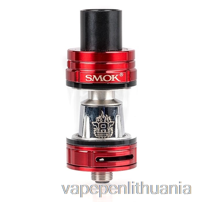 Smok Tfv8 Baby Beast Tank Red Vape Skystis
